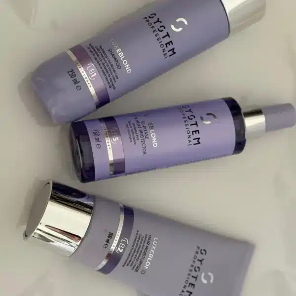 Gama Lux Blond System Professional Shampoo + Condicionador + Bi-Phase